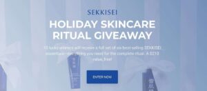 Free Sekkisei Essentials Skincare Sets Giveaway ($210 Value Each!) (Working In 2025)